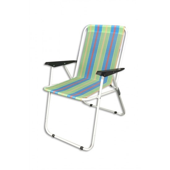 Cadeira alta fixa em ferro nylon 51*75*55cm 102b