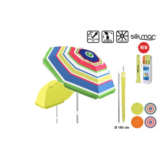 Chapéu de sol oxford tubo em ferro 25/28mm 180cm 15945