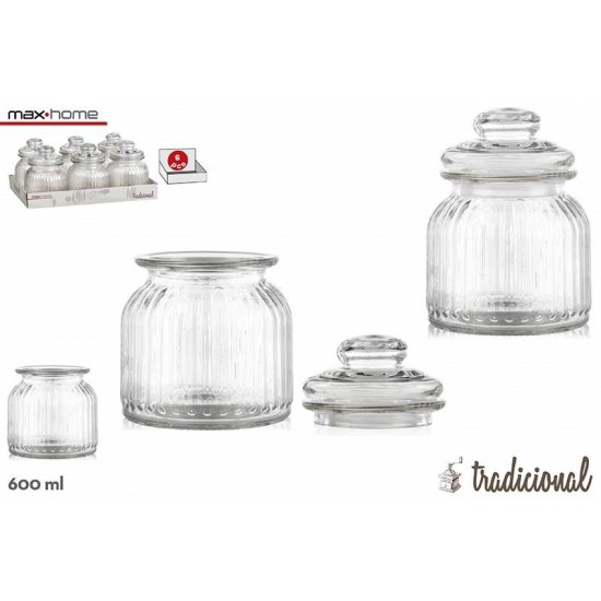 Frasco vidro 600ml 17792