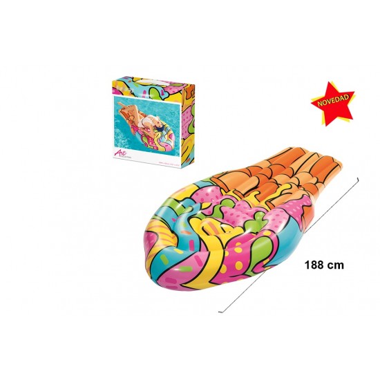 Insuflável forma gelado 188*95cm 18138
