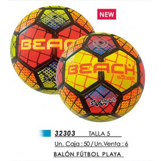 Bola futebol praia d220cm 32303