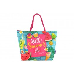 Saco de praia hello summer 55*40*13cm 4134498