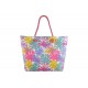 Saco de praia flores estampadas 55*40*13cm 4134504