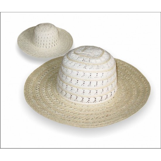 Chapeu senhora c\aba 4387