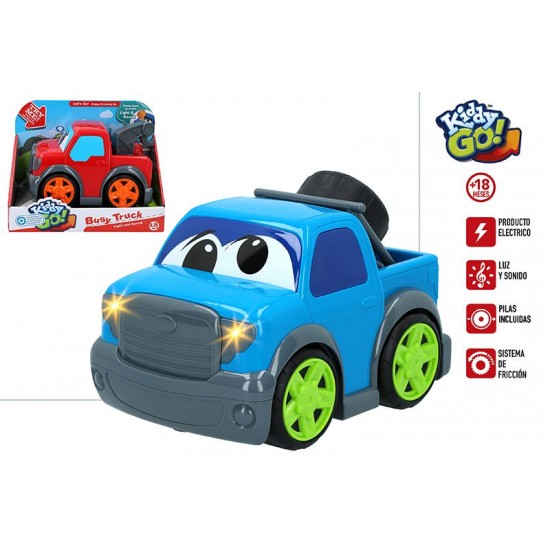 Carrinha com luz e sons 23.50cm x 15cm x 18cm - 46425