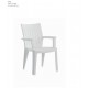 Cadeira de rua de cor branca 59*60*87cm 55046