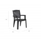 Cadeira para rua em cor cinza 55117