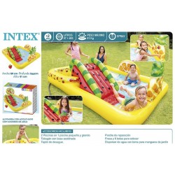 Piscina centro jogos intex 244*191*91cm 57158