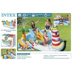 Piscina centro jogos intex 218*88*99cm 57162