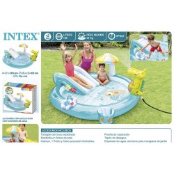 Piscina centro jogos intex 201*170*84cm 57165