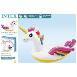 Unicórnio insuflável mega intex 251*163*145cm 57291