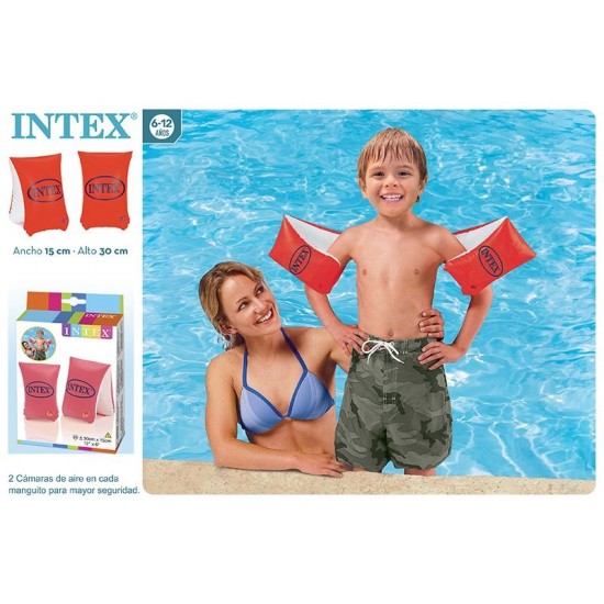 Braçadeira criança insuflável néon 30*15cm 58641