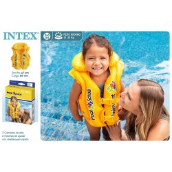 Colete criança insuflável piscina\praia 50*47cm  3-6 anos 58660