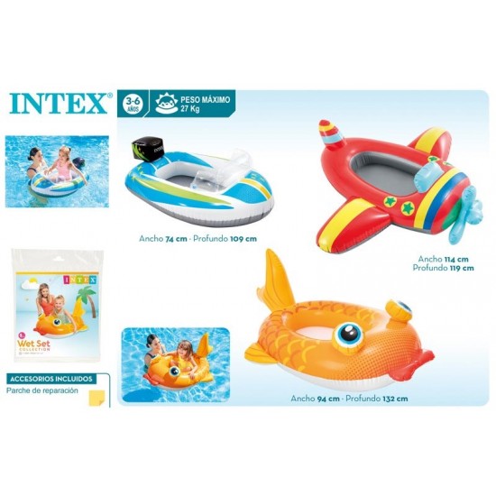 Barco insuflável intex criança 59380