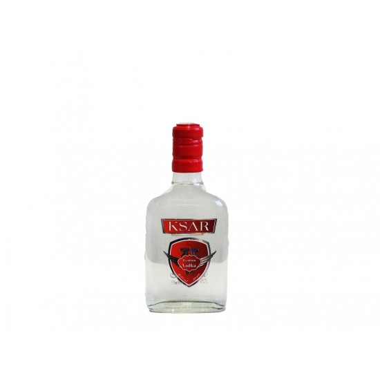 Frasco vodka Ksar portuguesa 200ml - só 2 und