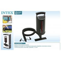 Bomba intex double de mão intex 36 cm 68614