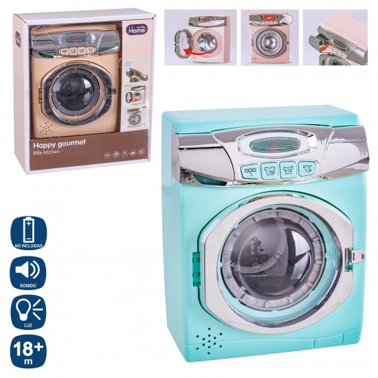 Máquina de lavar c/ sons e luzes 13,5 X 17,5CM - 700086