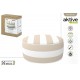 Puf insuflável em bege d53*23cm 79038