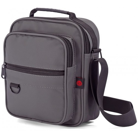 Bolsa ombro preta poliéster 19*24*12cm bz5773