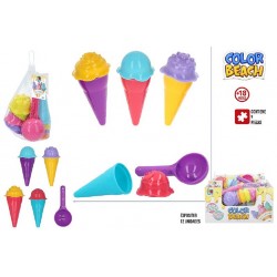Conjunto de 9 Formas de Gelado - 45661