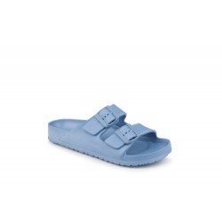 Chinelo senhora fivelas 36-41 azul sh73az