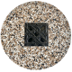 Base cortiça reciclada redonda c/ azulejo d26cm BASEGR1