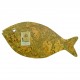 Base cortiça em nuvem peixe grd 36*16cm - PEIXGRDCOR