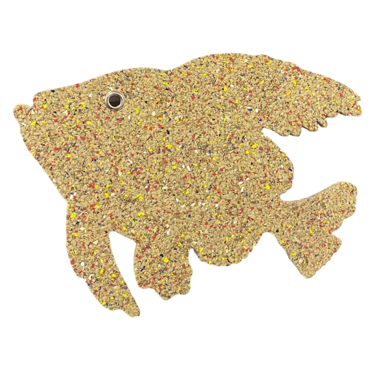 Peixe palhaço em palha 35*31 - PHLPEX