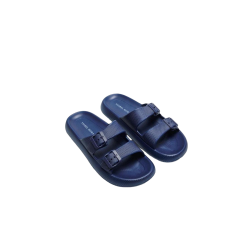 Chinelo homem fivela marinho - 90525AZ