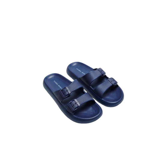 Chinelo homem fivela marinho - 90525AZ
