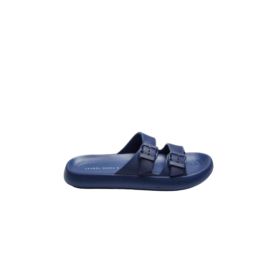 Chinelo homem fivela marinho - 90525AZ