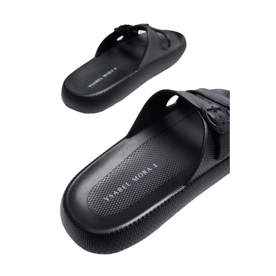 Chinelo homem fivela preto 40-45 - 90525PT