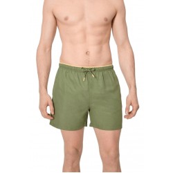 Calção de banho médio verde S-3XL - 90416VD