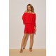 Vestido curto com cores sortidas - 85919