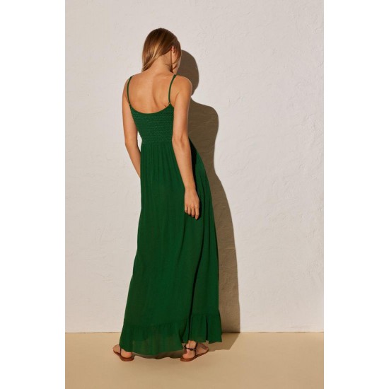 Vestido longo com cores sortidas - 85920