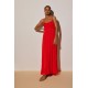 Vestido longo com cores sortidas - 85920