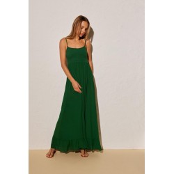 Vestido longo com cores sortidas - 85920