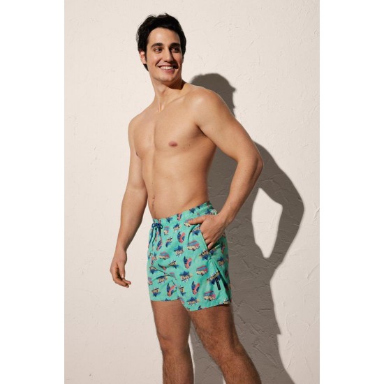 Calção longo de homem c/ cores sortidas -  90222