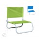 Cadeira fixa areia ferro 44*42*48cm dd2051