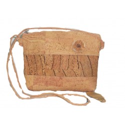 Mala cortiça a tiracolo 25*21*4 cm 1058F